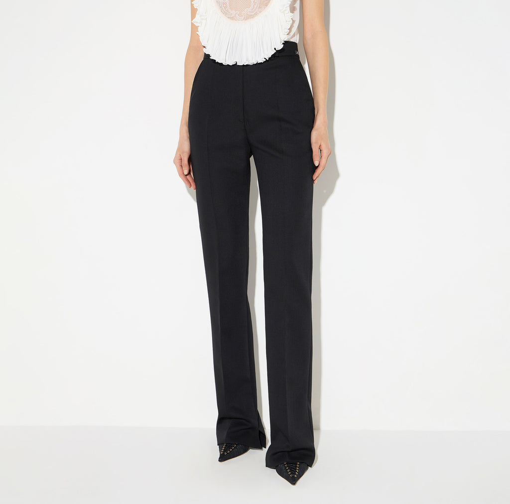 Elisabetta Franchi PA18667E2 - Wool trousers