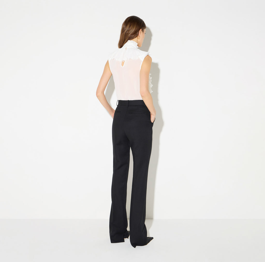 Elisabetta Franchi PA18667E2 - Wool trousers