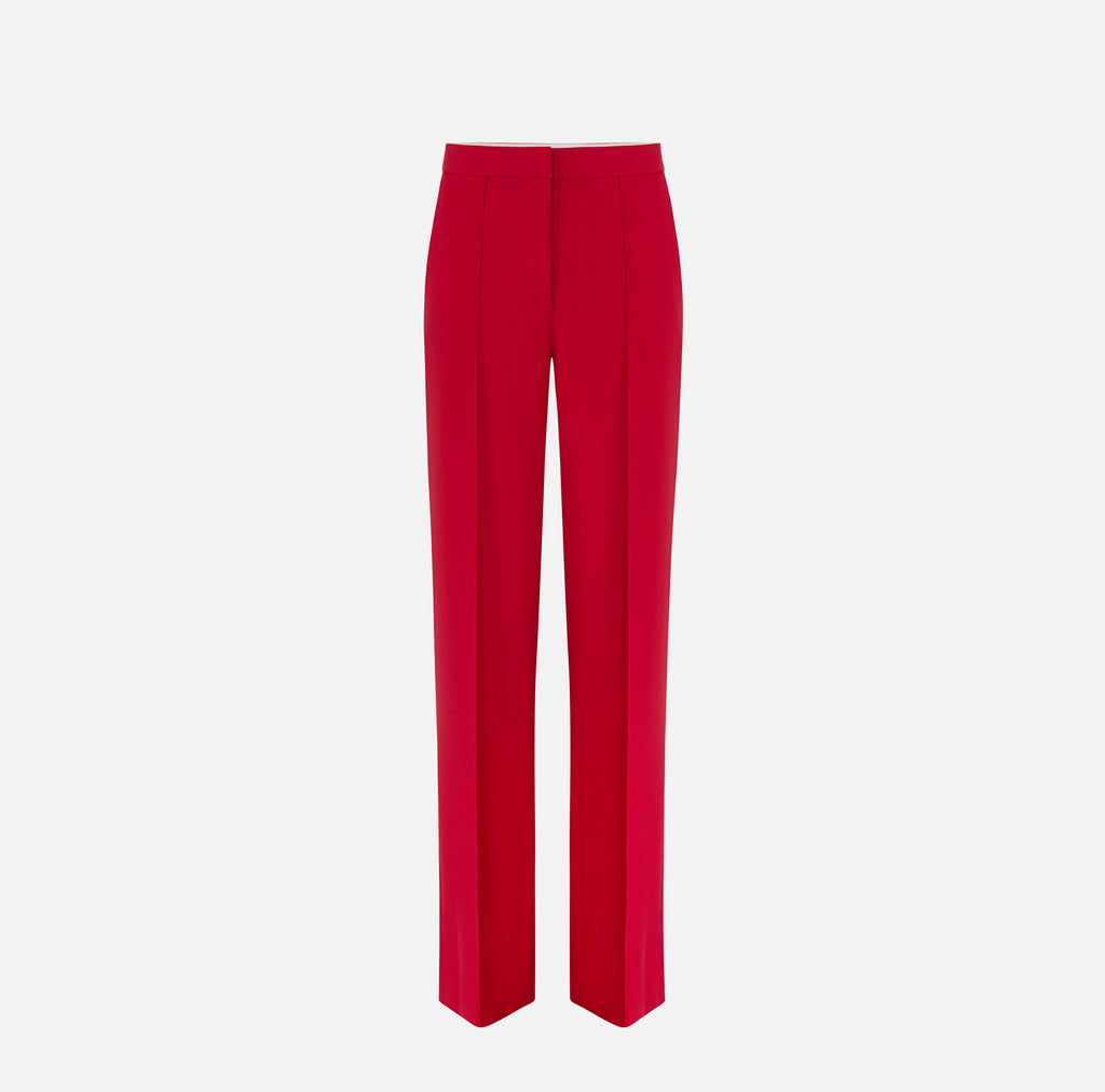Elisabetta Franchi PA20267E2 - Pantalon en crêpe léger