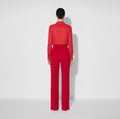 Elisabetta Franchi PA20267E2 - Pantalon en crêpe léger