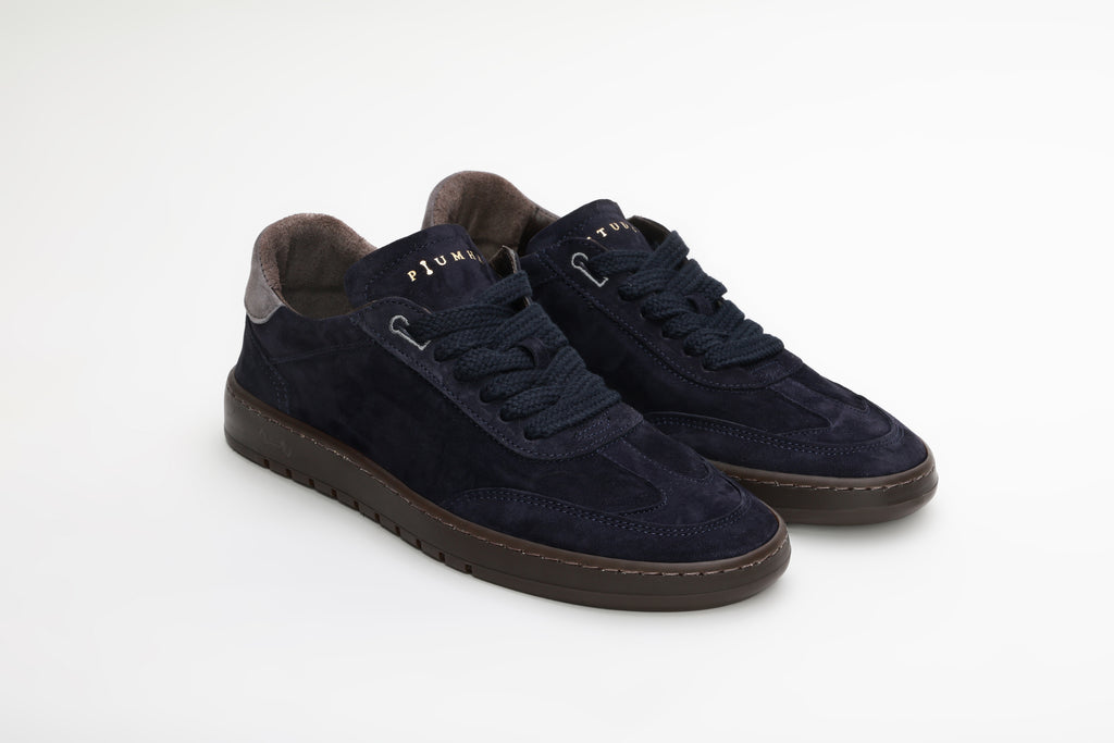Piumha Studio PHD005 - Sneakers Blu/Grigio - Vista Angolare