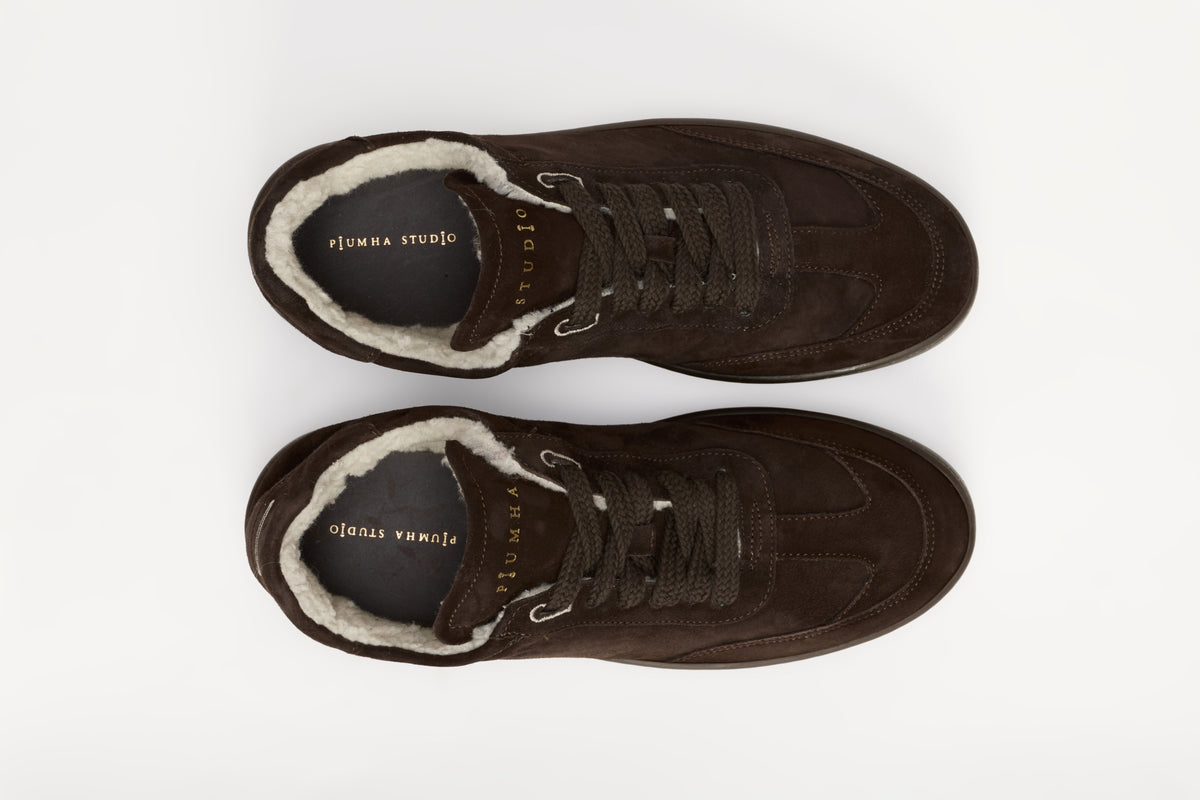 Piumha Studio PHD007 - Sneakers Marrone Scuro - Dettaglio