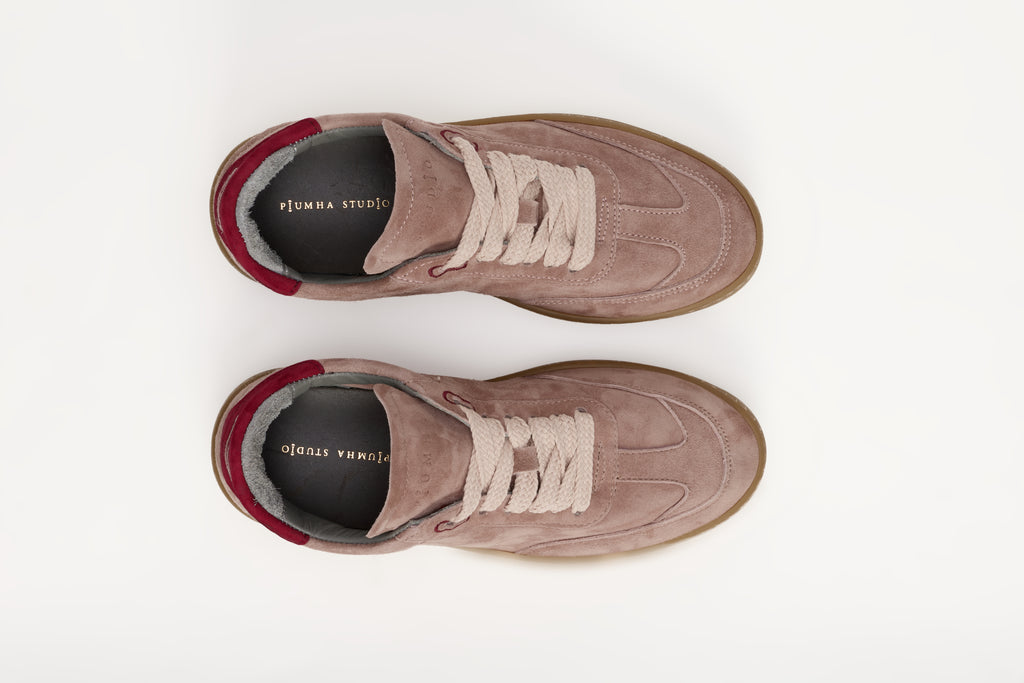Piumha Studio PHD008 - Sneakers Rosa/Bordeaux - Dettaglio