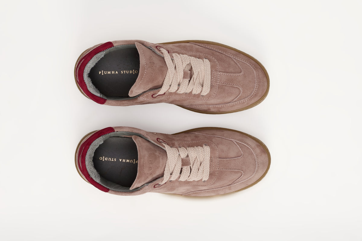 Piumha Studio PHD008 - Sneakers Rosa/Bordeaux - Dettaglio