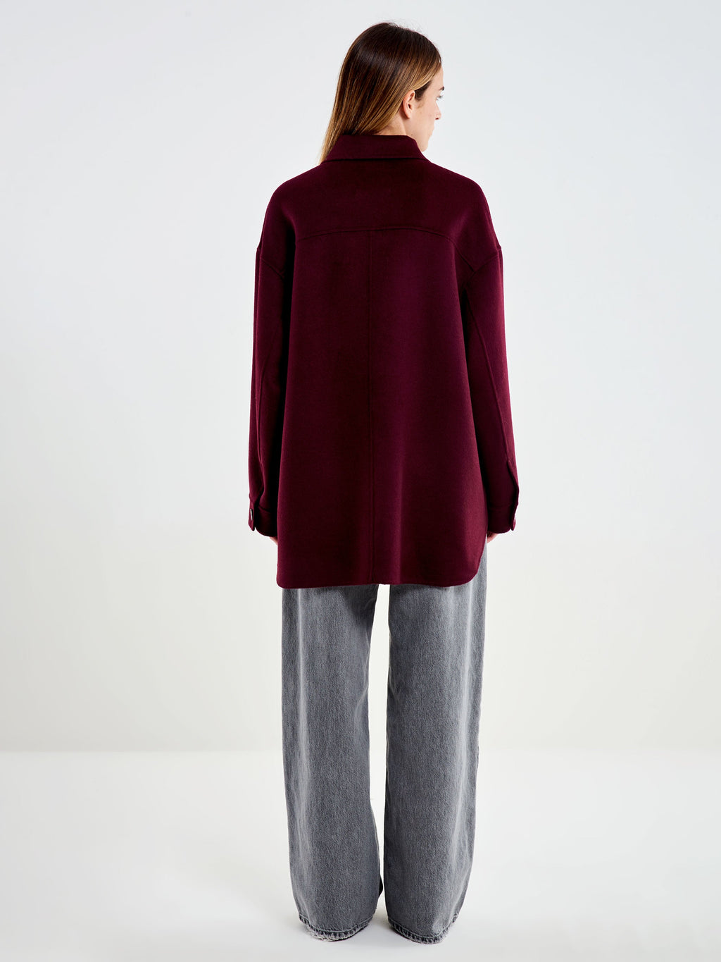 Vicolo TAC0009 - Over Shirt in Lana - Foto 3