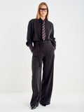 Vicolo TAC0397 - Pantalone Palazzo con Pinces - Foto 1