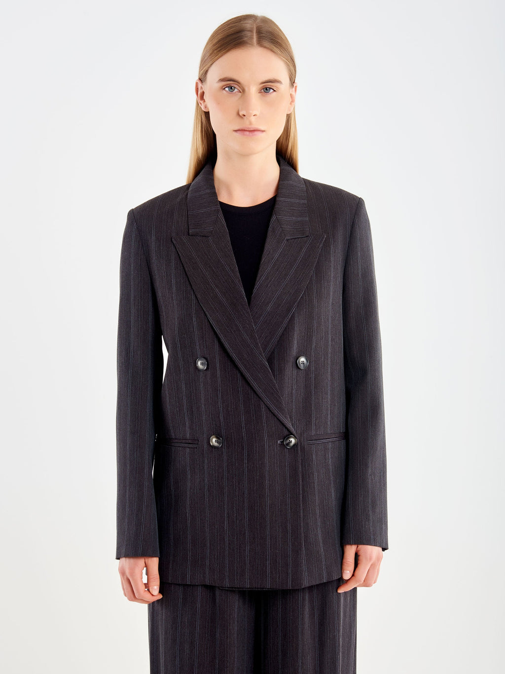 Vicolo TAC0412 - Blazer Doppiopetto Gessato - Foto 2