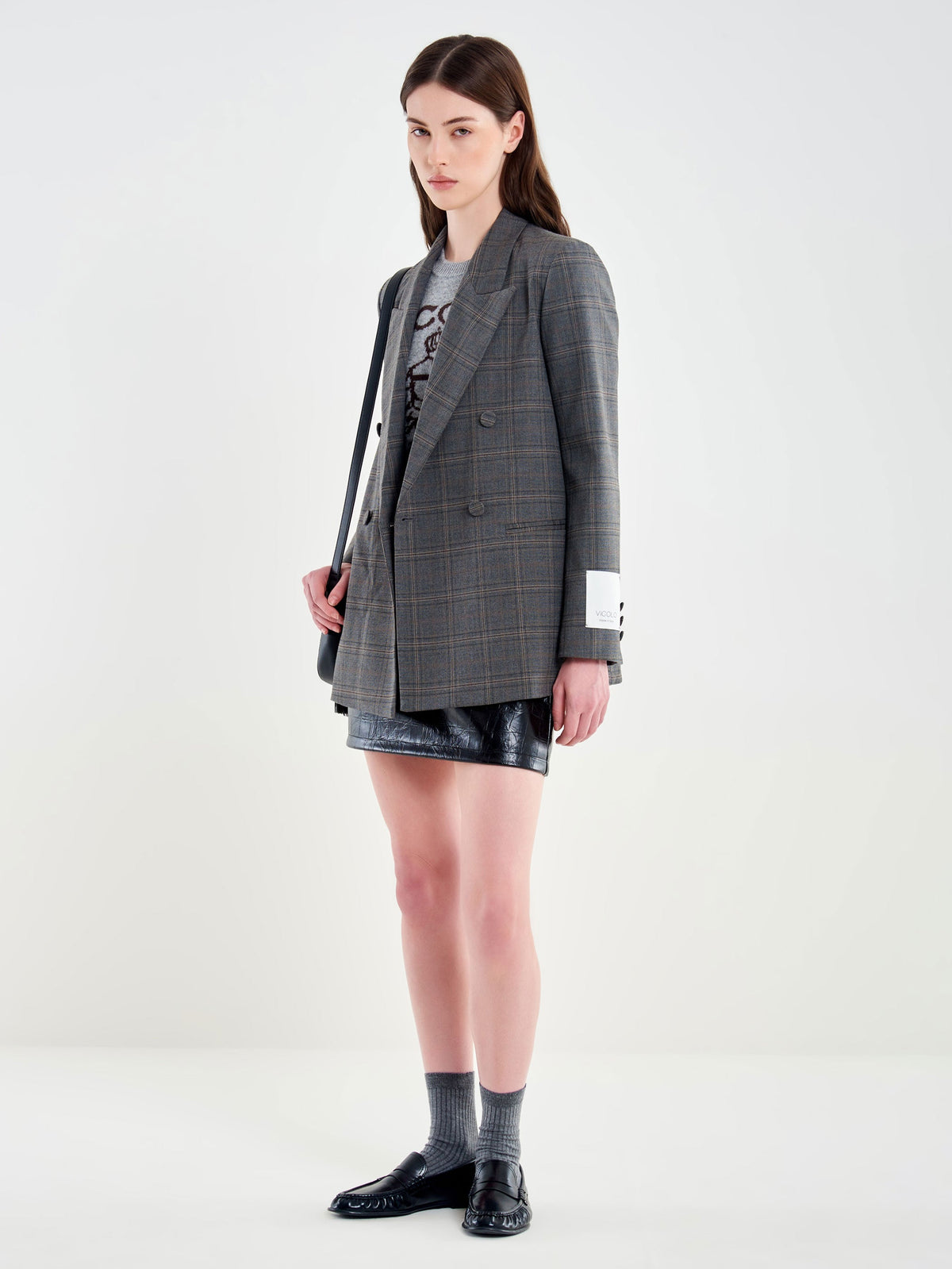 Vicolo TAC0422 - Blazer Fantasia a Quadri