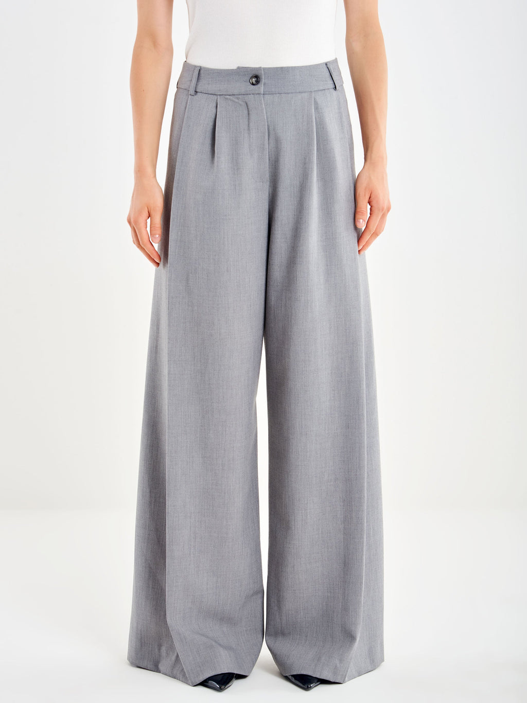 Vicolo TAC0438 - Pantalone Palazzo Ampio - Foto 2