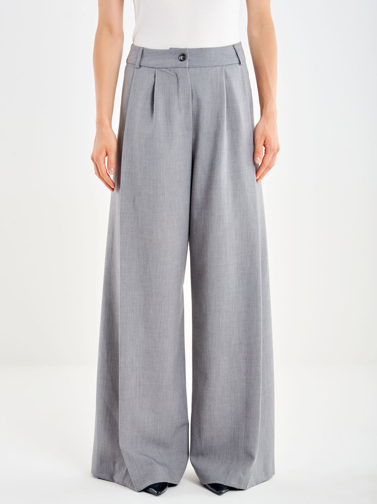 Vicolo TAC0438 - Pantalone Palazzo Ampio - Foto 2