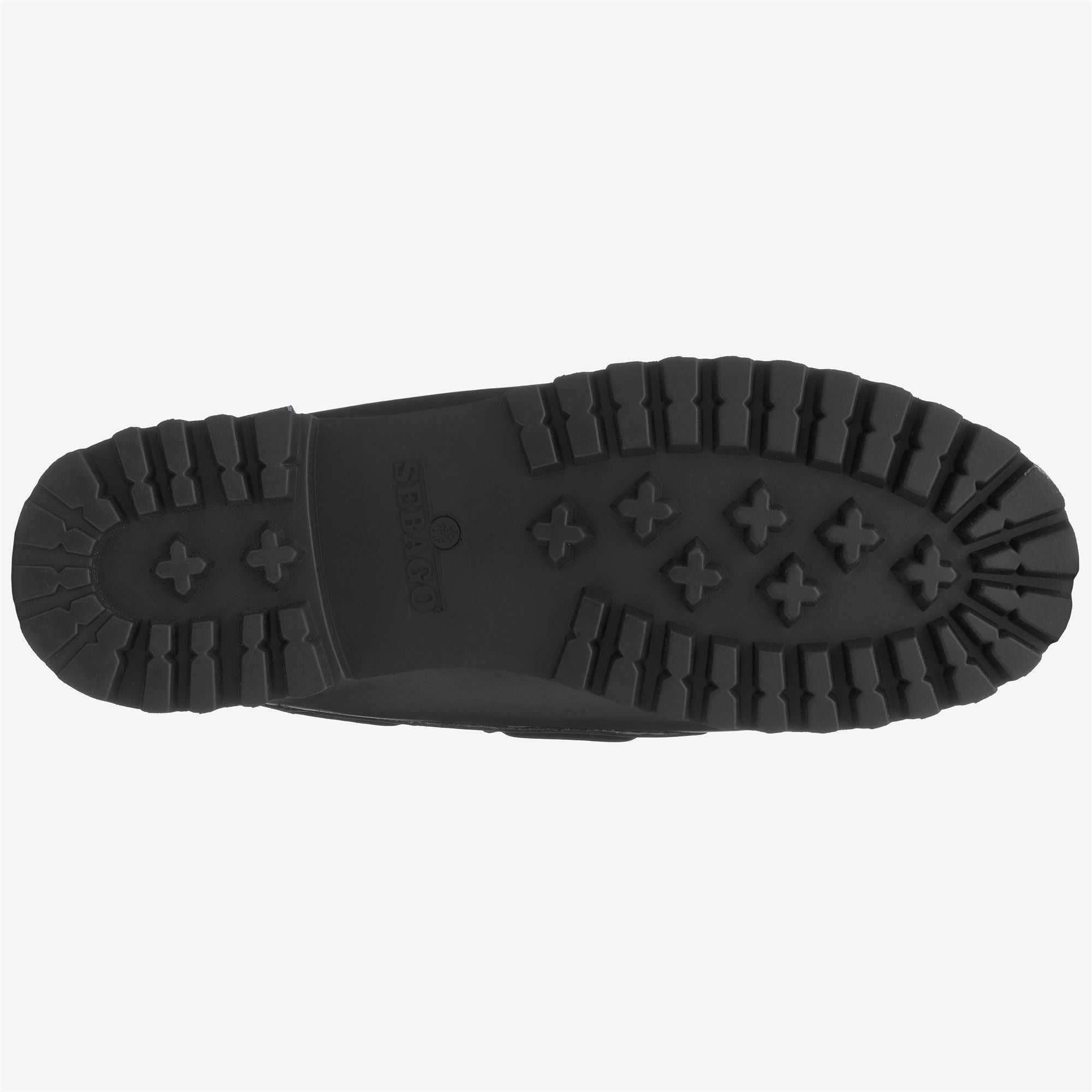 Sebago RANGER WAXY WOMAN - Mocassini Ranger da donna con suola resistente alle intemperie - Total Black