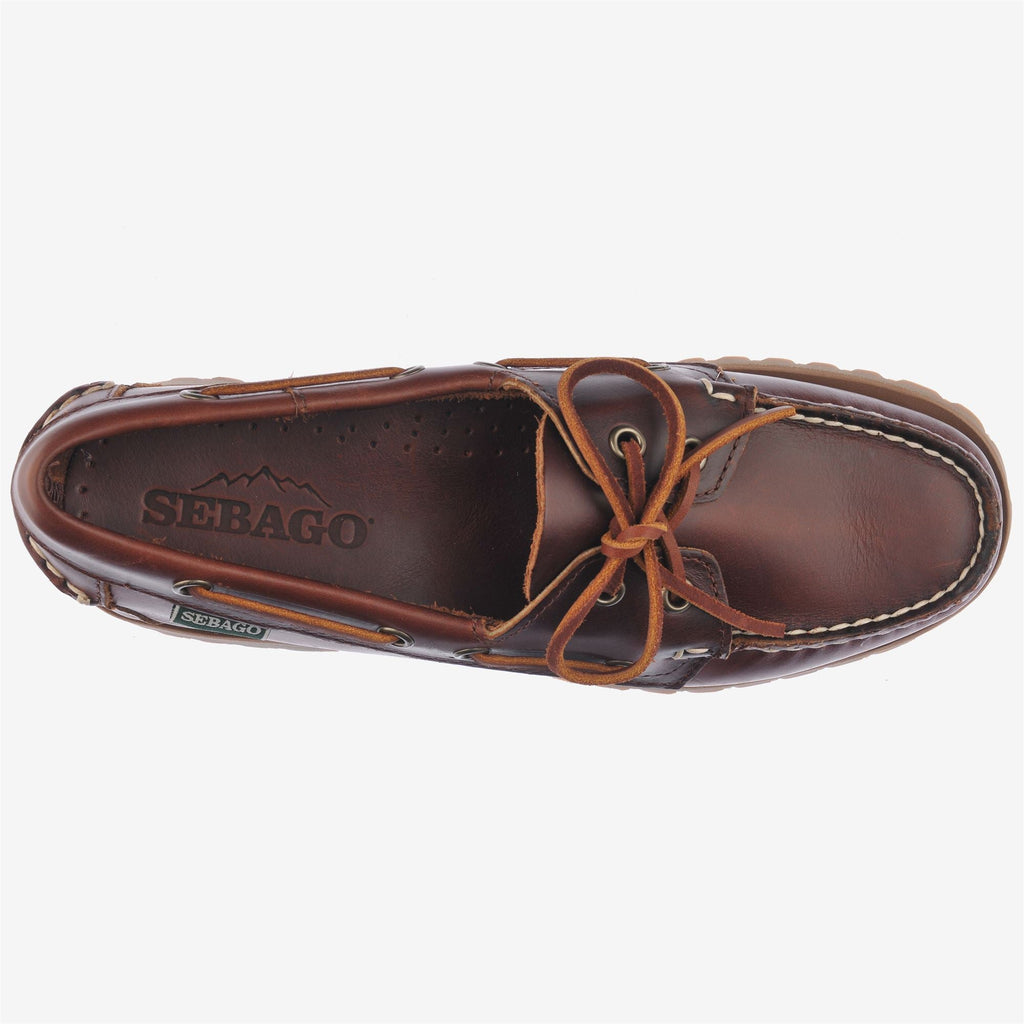 Sebago RANGER WAXY WOMAN - Mocassini Ranger da donna con suola resistente alle intemperie - Brown-Gum