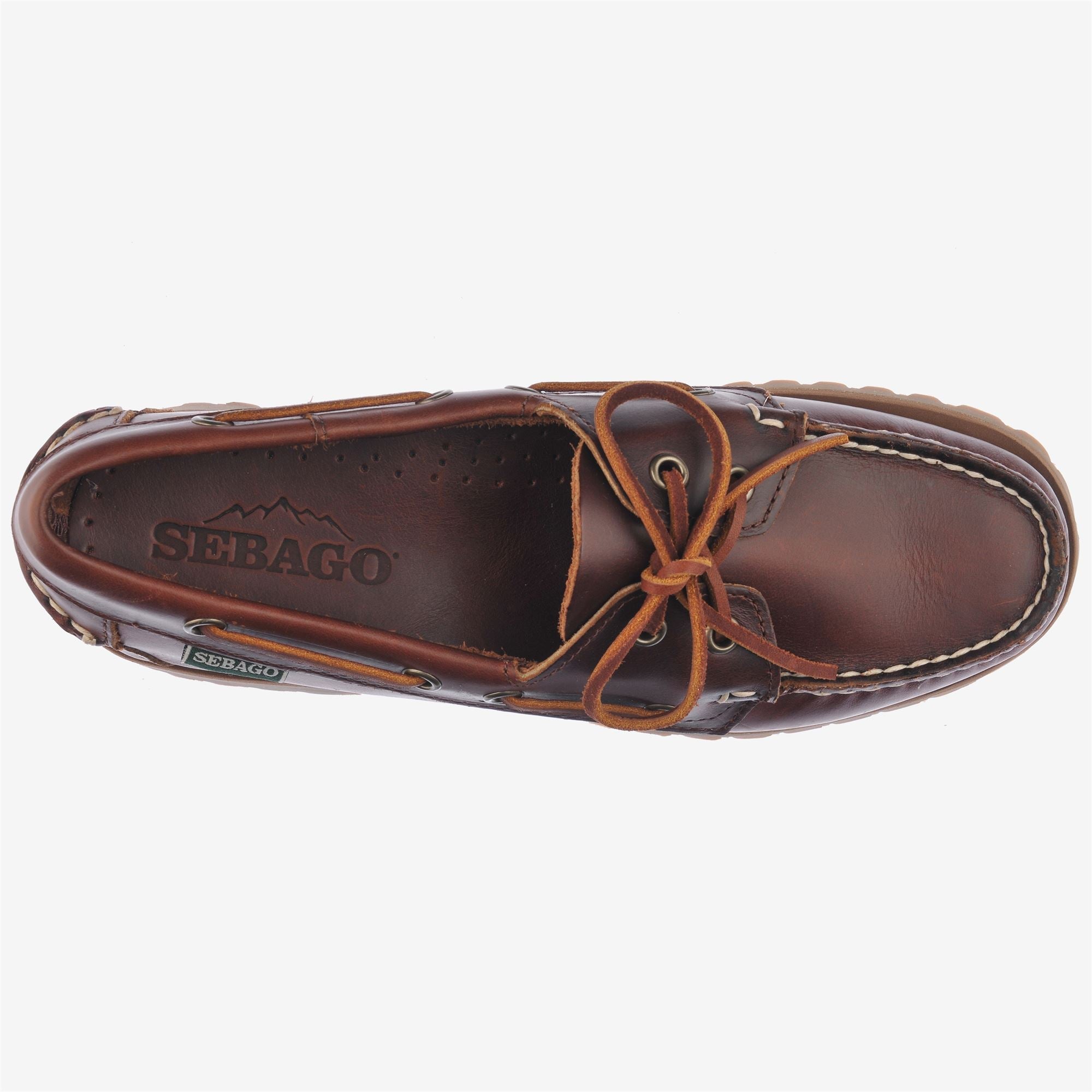 Sebago RANGER WAXY WOMAN - Mocassini Ranger da donna con suola resistente alle intemperie - Brown-Gum