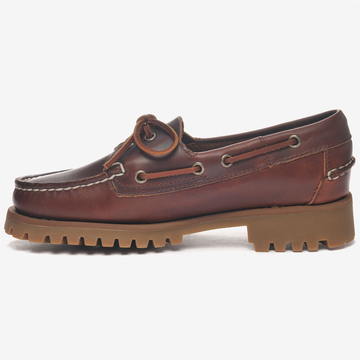 Sebago RANGER WAXY WOMAN - Mocassini Ranger da donna con suola resistente alle intemperie - Brown-Gum