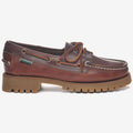 Sebago RANGER WAXY WOMAN - Mocassini Ranger da donna con suola resistente alle intemperie - Brown-Gum