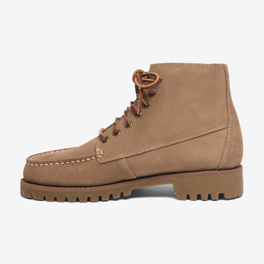 Sebago PARKER WOMAN - Stivaletti da donna in pelle scamosciata per attività all'aperto - Beige Camel