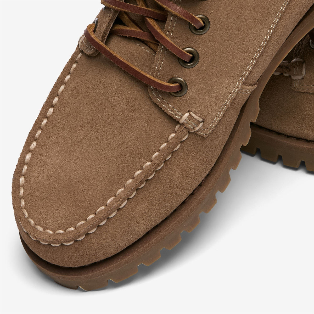 Sebago PARKER WOMAN - Stivaletti da donna in pelle scamosciata per attività all'aperto - Beige Camel
