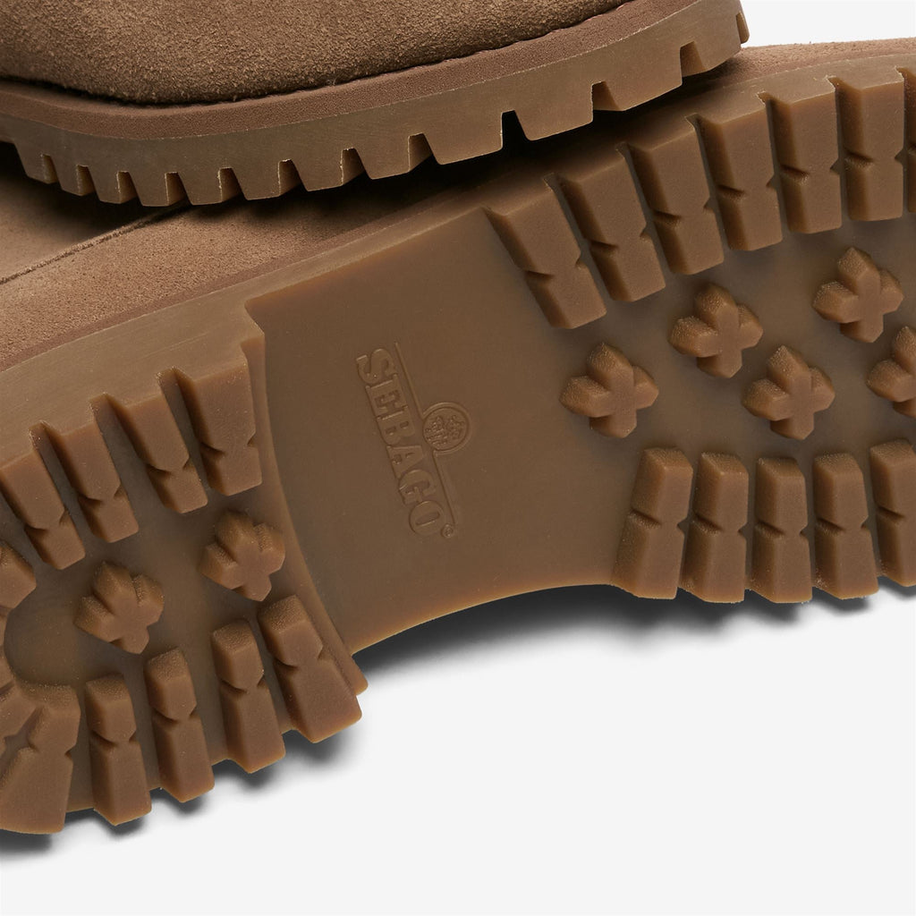 Sebago PARKER WOMAN - Stivaletti da donna in pelle scamosciata per attività all'aperto - Beige Camel