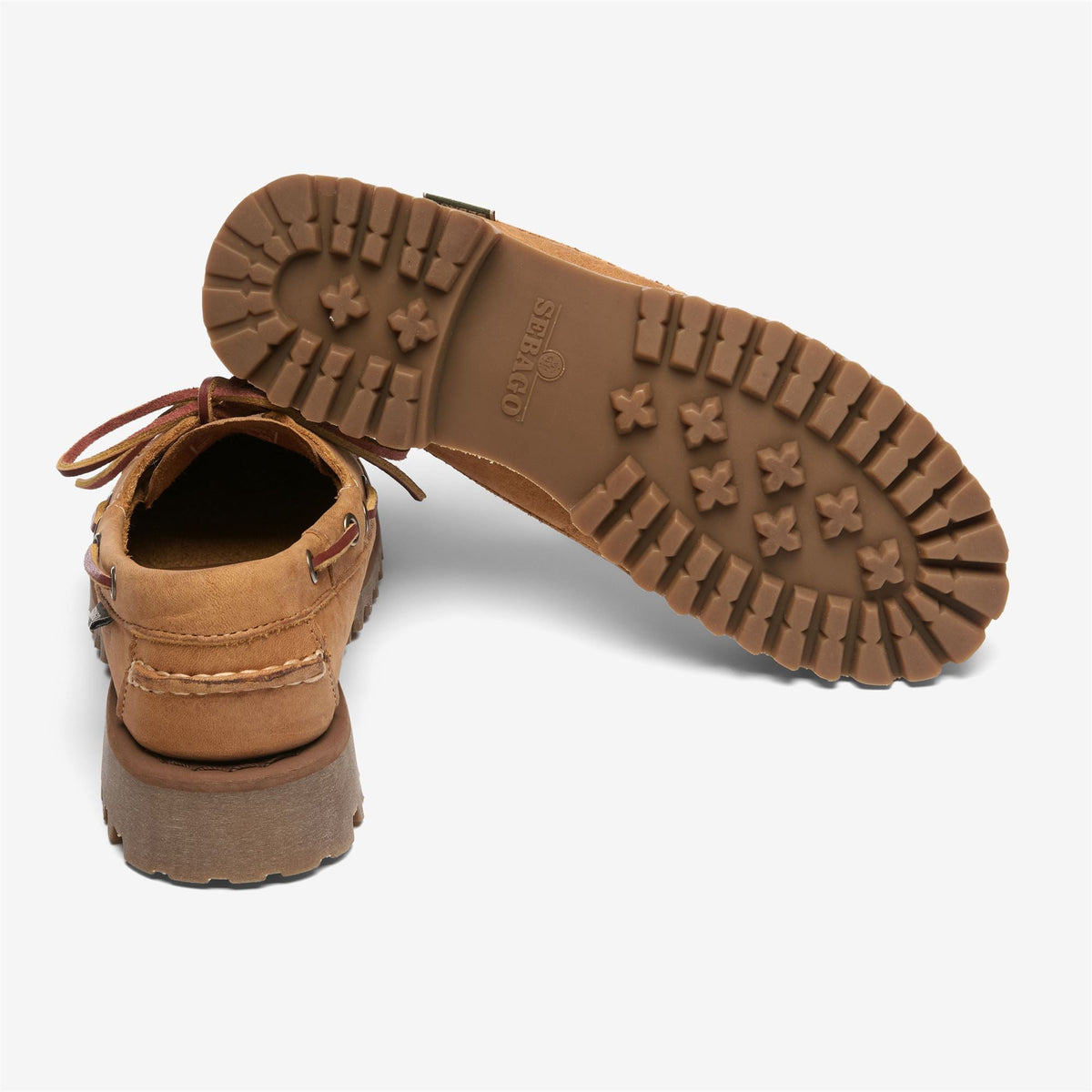 Sebago RANGER MUDDY WOMAN - Mocassini da donna Docksides con tomaia in nabuk - Yellow Mustard