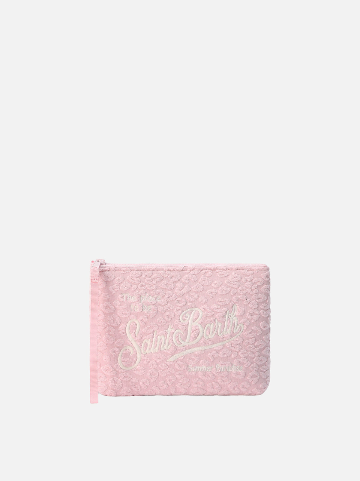 MC2 Saint Barth ALINE FELT ALI0028 - Pochette Aline in caldo feltro misto lana - Marrone (18 Emb)