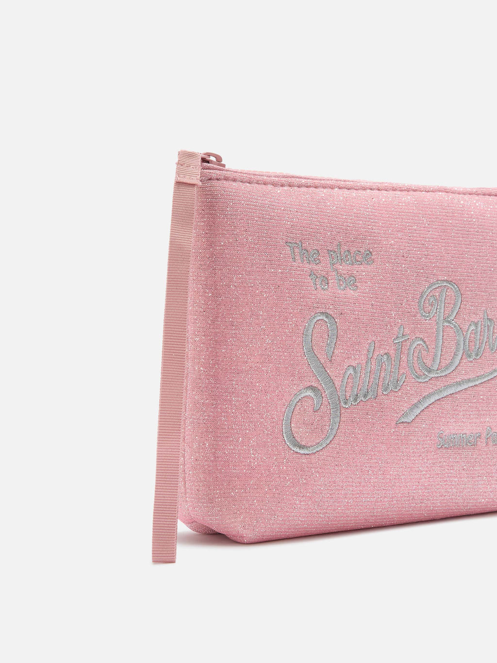MC2 Saint Barth ALINE LUREX W ALI0026 - Pochette Aline in filato lurex scintillante - Rosa Antico Lurex (45 Emb)