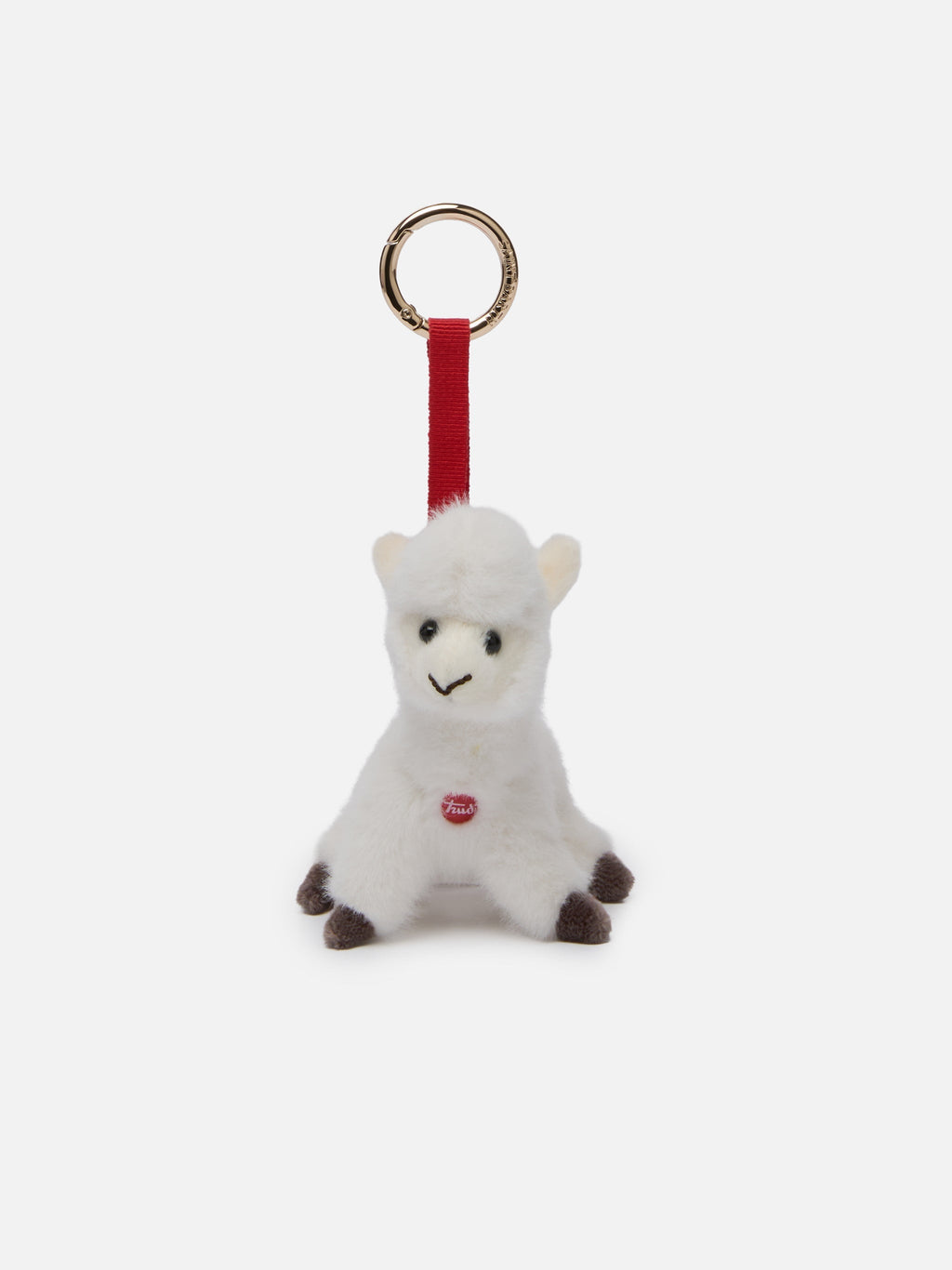 MC2 Saint Barth CHARM FUR CHARF01 - Charm portachiavi in morbido peluche Trudi per borsa - Grigio (Procione Trudi)