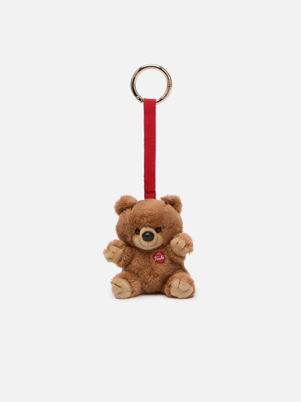 MC2 Saint Barth CHARM FUR CHARF01 - Charm portachiavi in morbido peluche Trudi per borsa - Marrone (Orso Trudi)