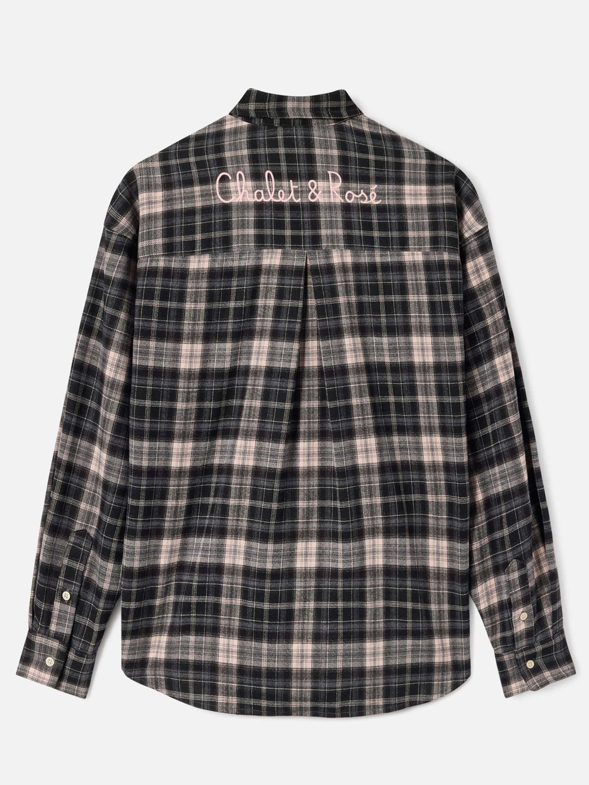 MC2 Saint Barth GIGY FLANNEL GIG0001 - Camicia Gigy in flanella a quadri tartan con colletto classico - Tartan Marrone (Tartan Bollicine 18 Emb)