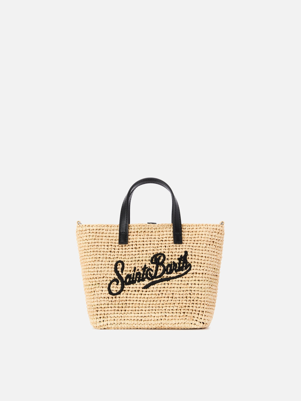 MC2 Saint Barth CITY BAG MINI WAX CBMIN001 - Borsa City Bag Mini in cotone cerato - Bordeaux (4518)