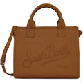 MC2 Saint Barth VANITY BAG LARGE VANBG001 - Borsa Vanity grande a mano in vera pelle martellata - Grigio Antracite (Grain Leather Sb 19)