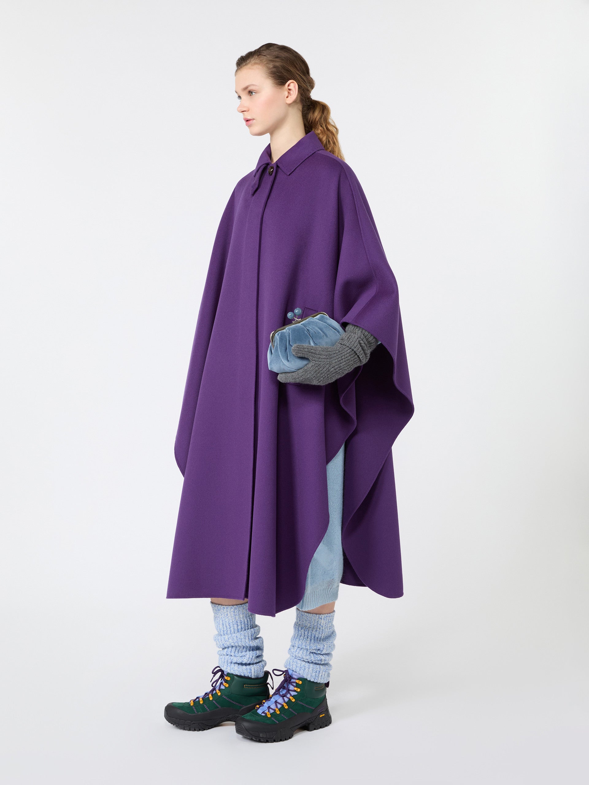 Weekend Max Mara WKDCAPPA - Maxi cappa in doppio di mista lana