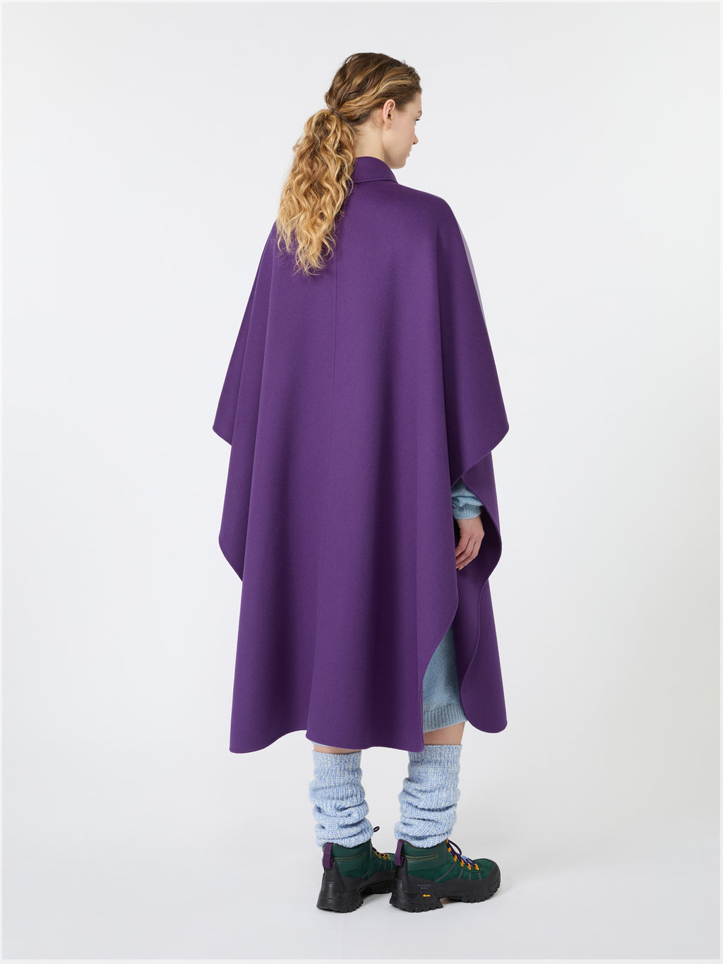 Weekend Max Mara WKDCAPPA - Maxi cappa in doppio di mista lana