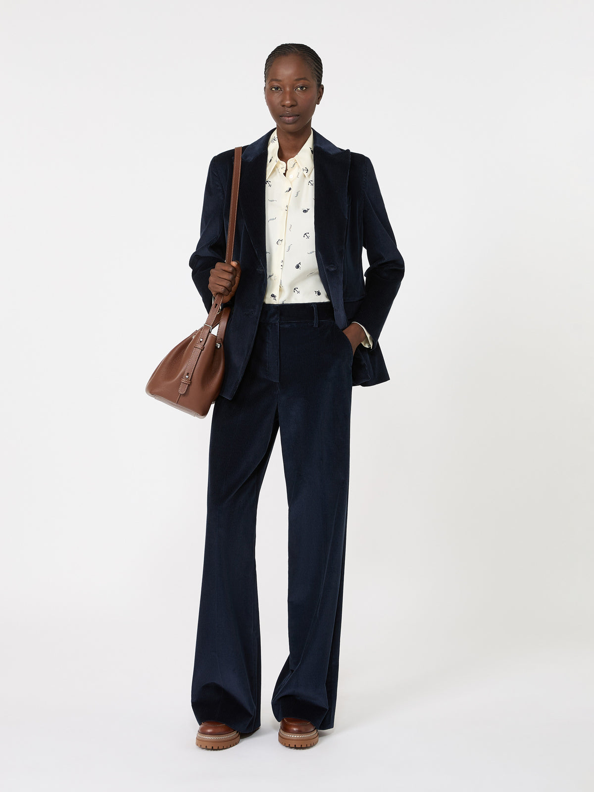 Weekend Max Mara WKDKATANGA - Blazer in velluto di cotone a costine