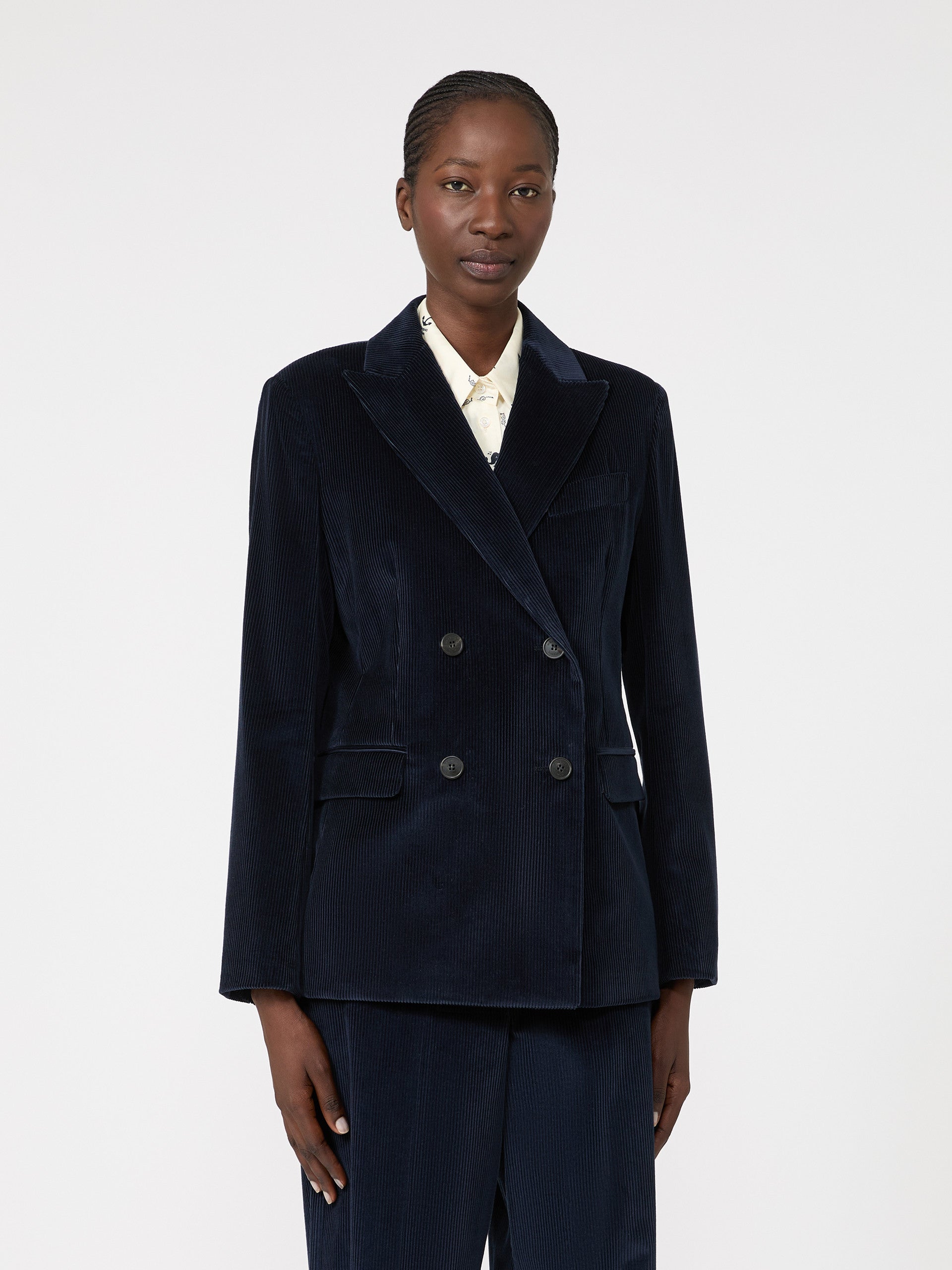 Weekend Max Mara WKDKATANGA - Blazer in velluto di cotone a costine