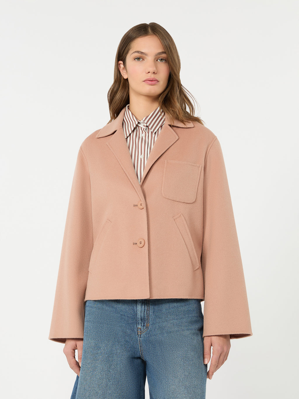 Weekend Max Mara WKDPELOTA - Giacca crop in doppio di lana