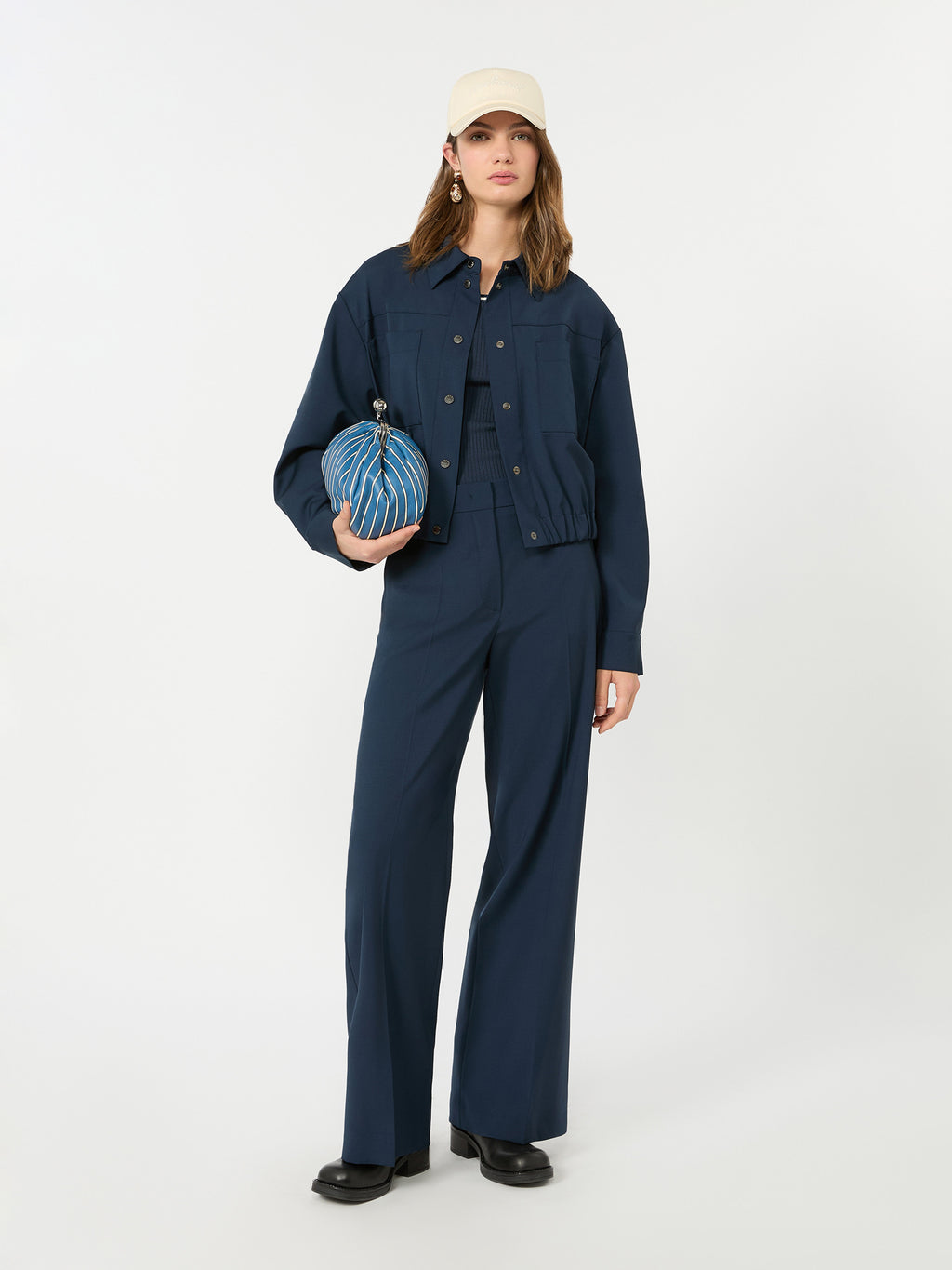 Weekend Max Mara WKDDECANO - Giacca corta in tela di lana