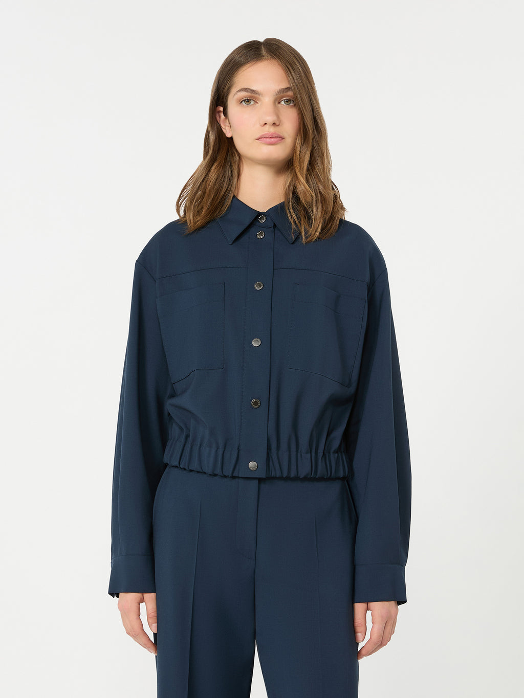 Weekend Max Mara WKDDECANO - Giacca corta in tela di lana