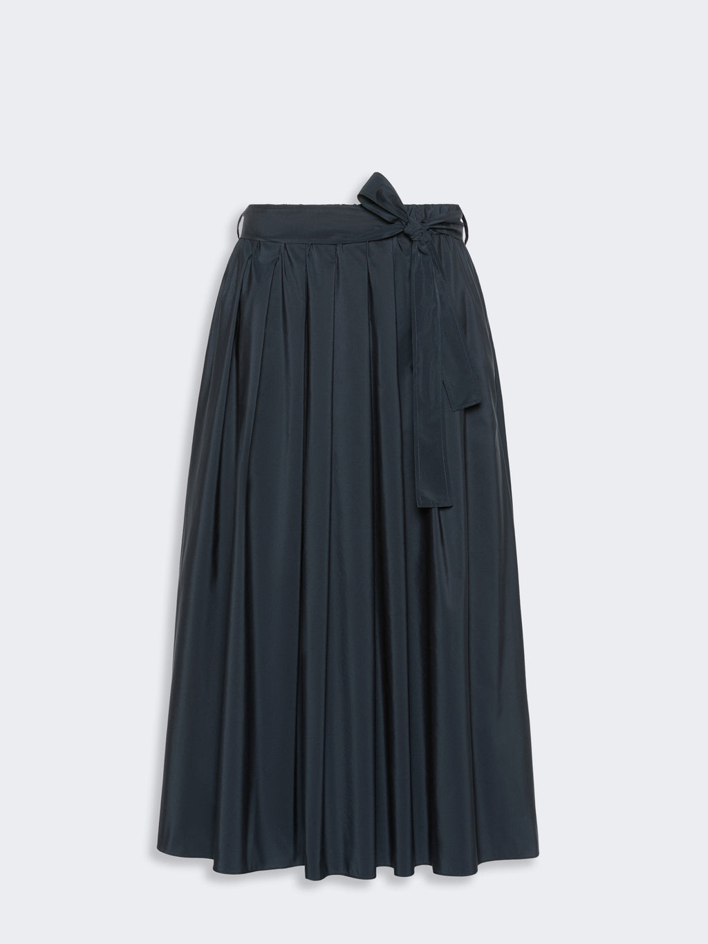 Weekend Max Mara WKDALPACA - Pleated taffeta midi skirt