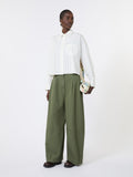 Weekend Max Mara WKICAPO - Camicia in cotone con schiena a contrasto