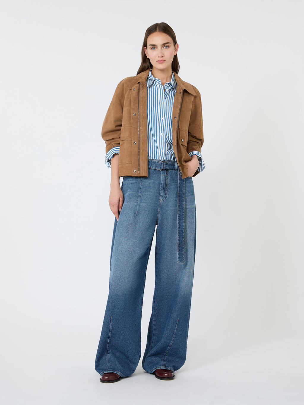 Weekend Max Mara WKDPANETTO - Camicia in popeline di cotone