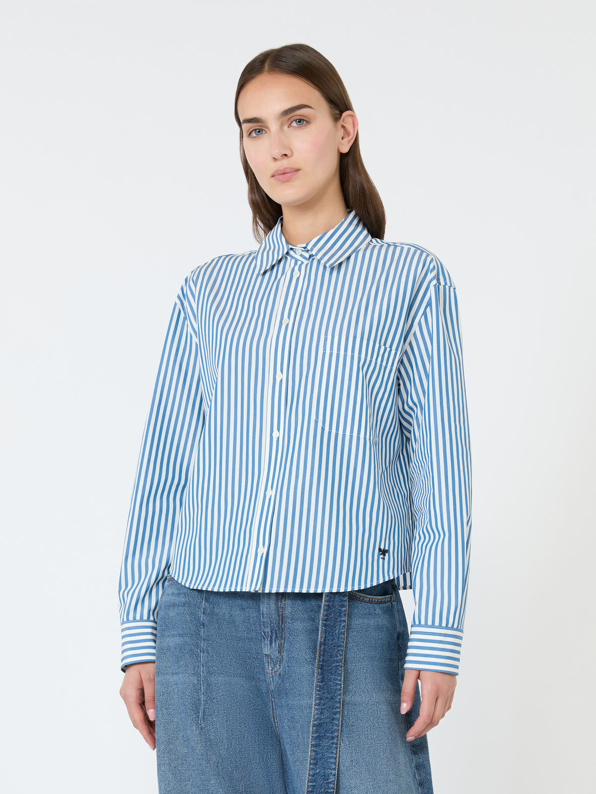 Weekend Max Mara WKDPANETTO - Camicia in popeline di cotone