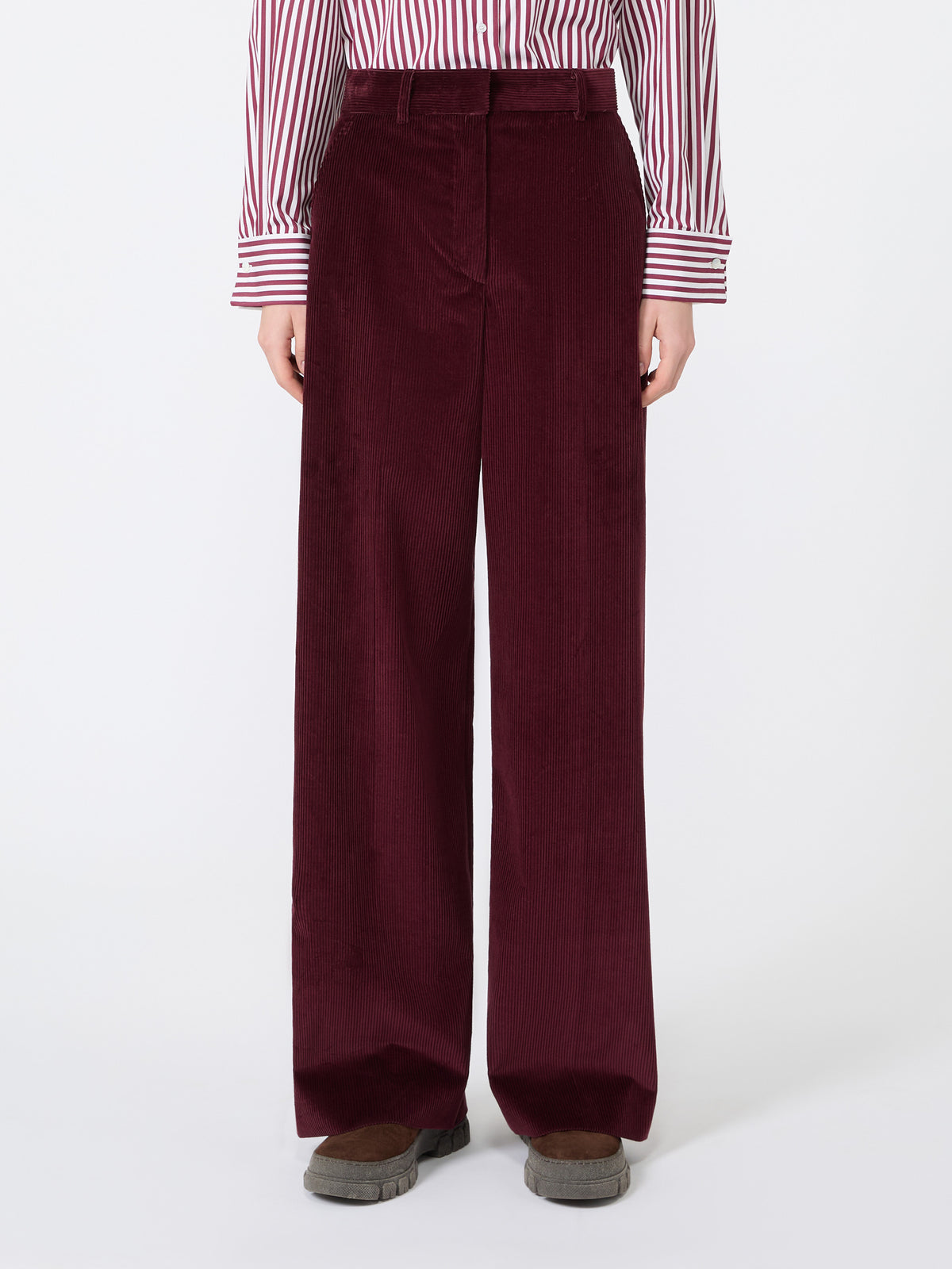 Weekend Max Mara WKDTANIA - Pantalone in velluto di cotone