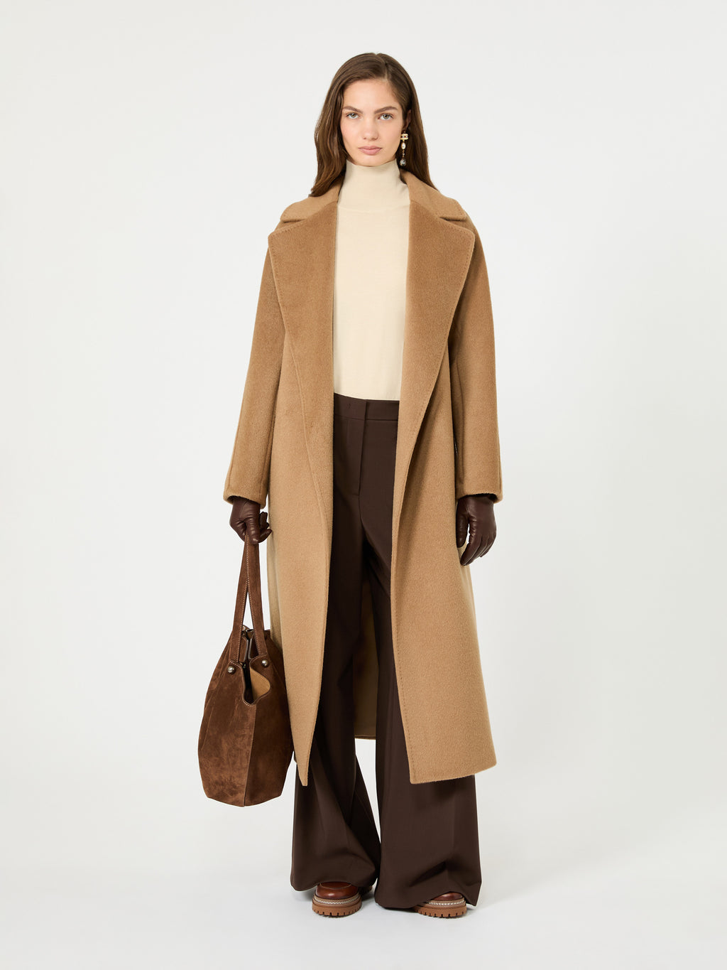 Weekend Max Mara WKDADELFI - Pantalone in tela di lana