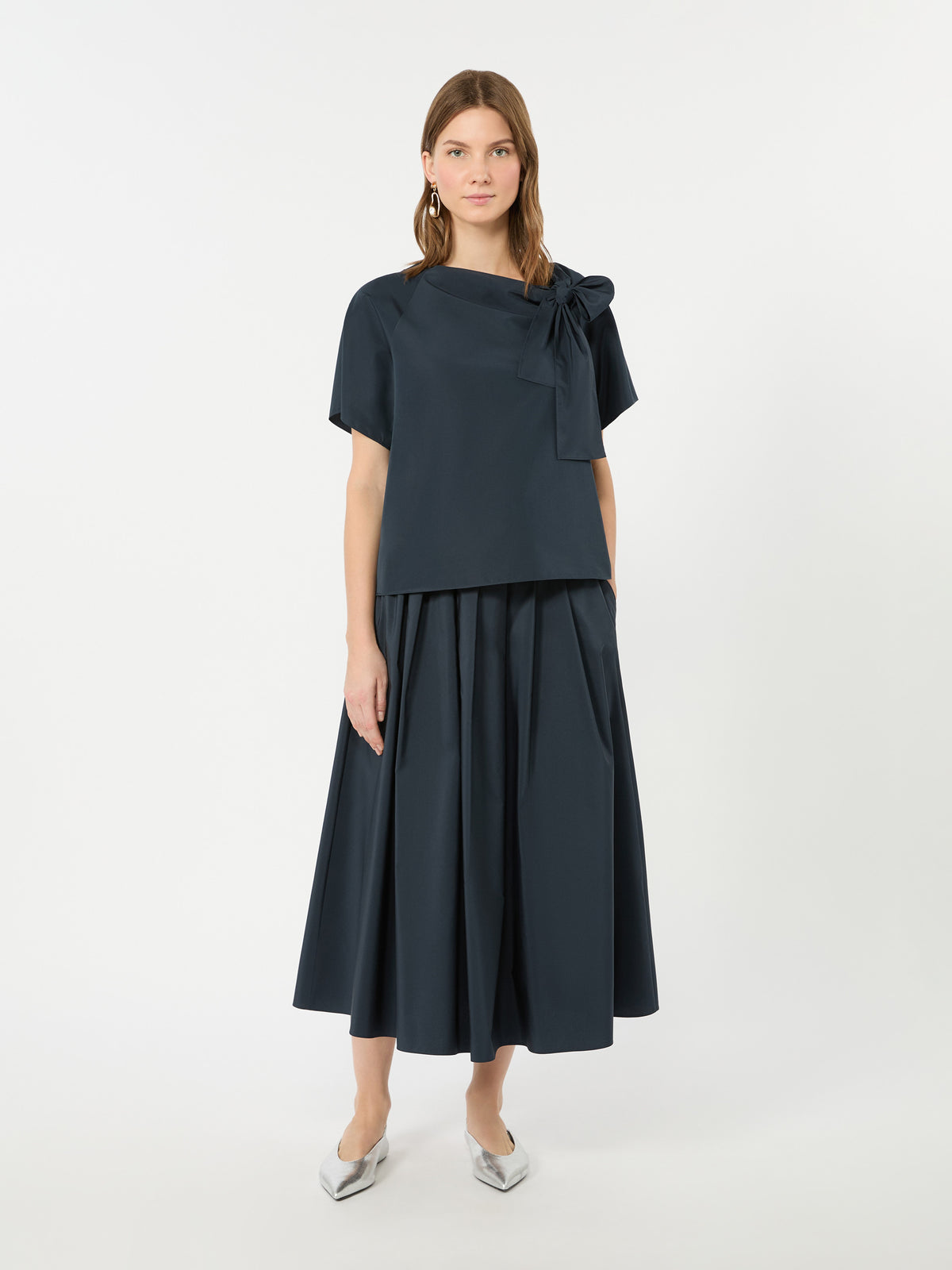Weekend Max Mara WKDRECENTE - Blusa in taffetà di misto cotone
