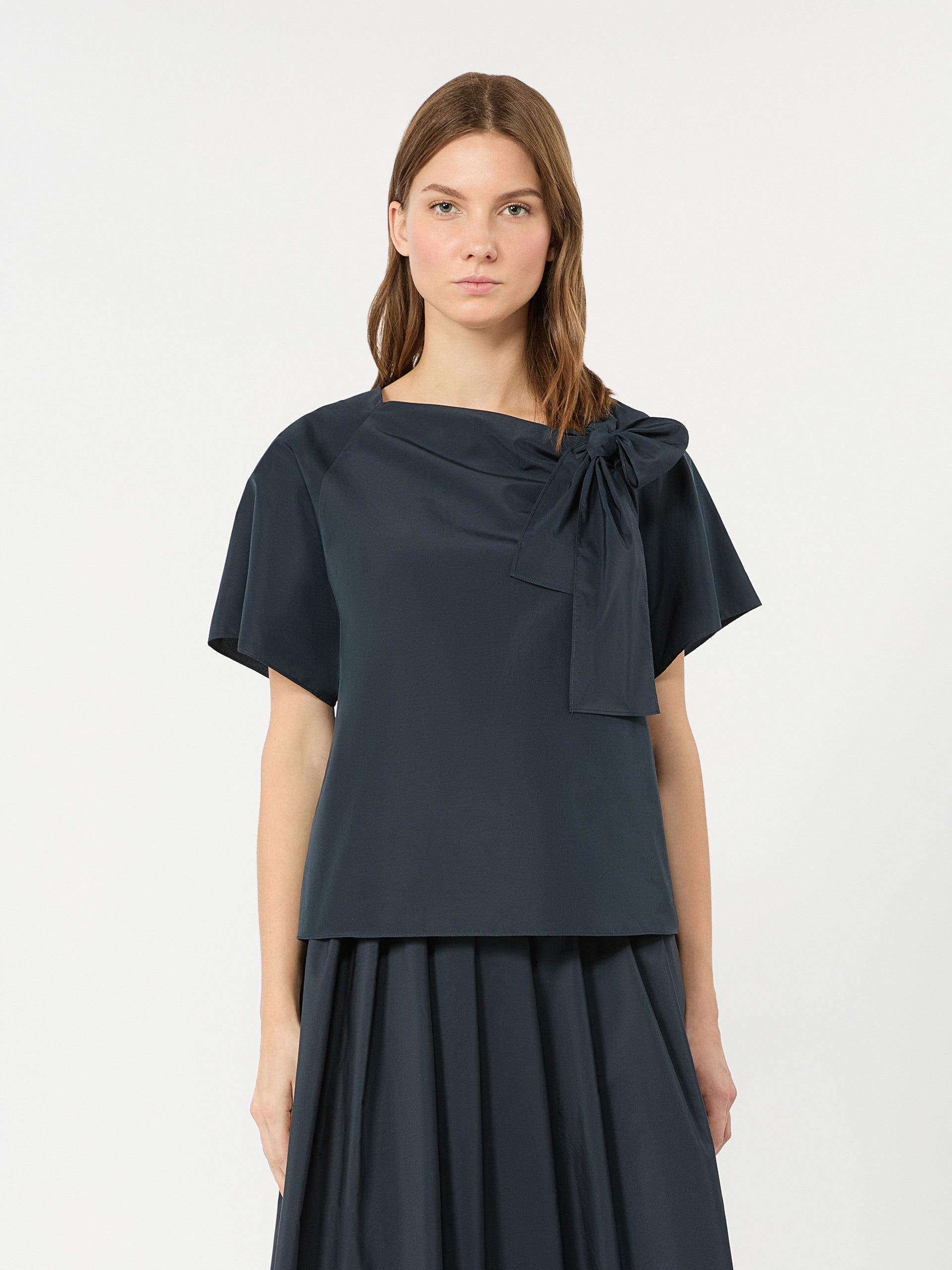 Weekend Max Mara WKDRECENTE - Blusa in taffetà di misto cotone