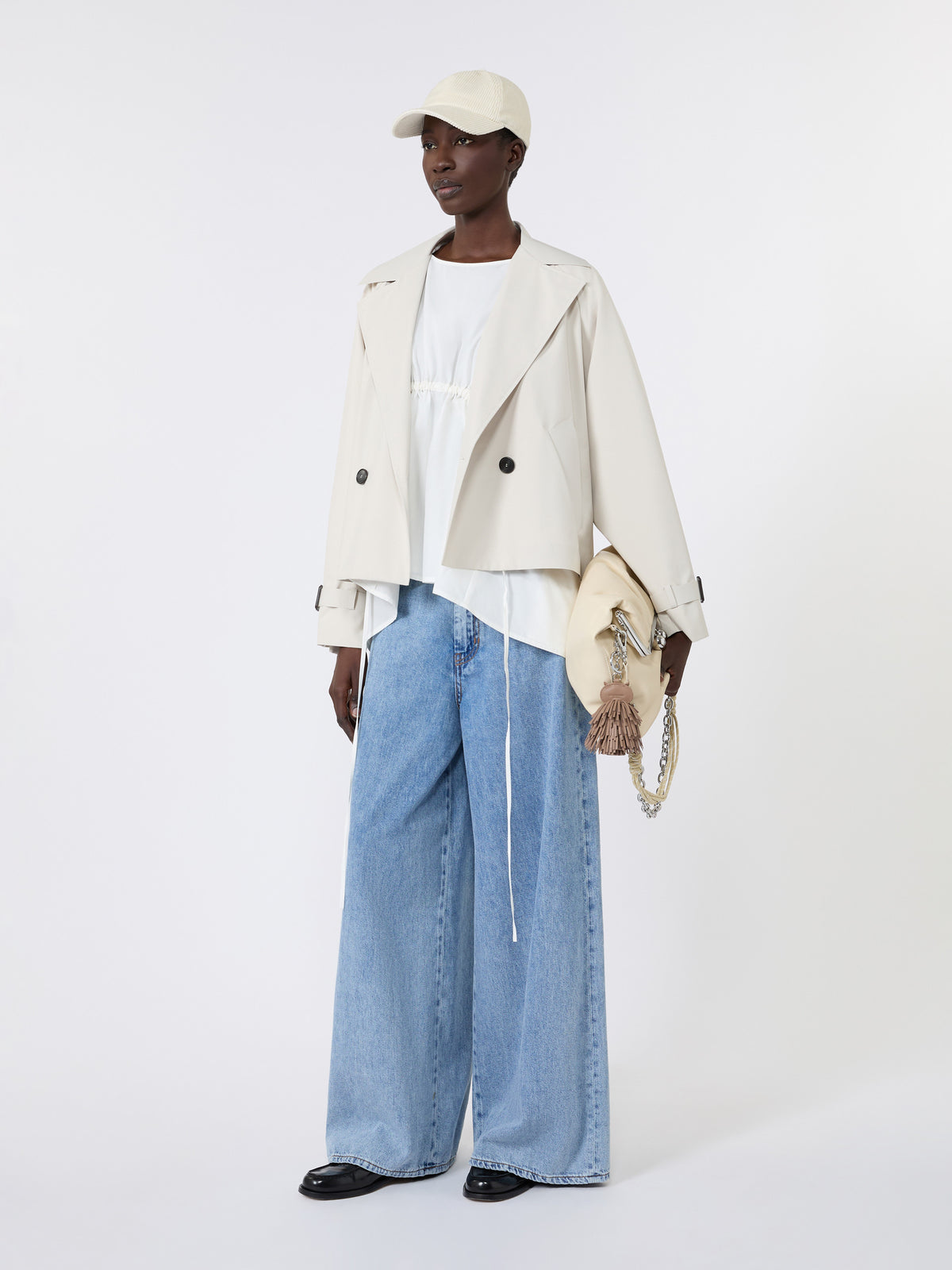 Weekend Max Mara WKDZATTERA - Jeans lungo in denim di cotone