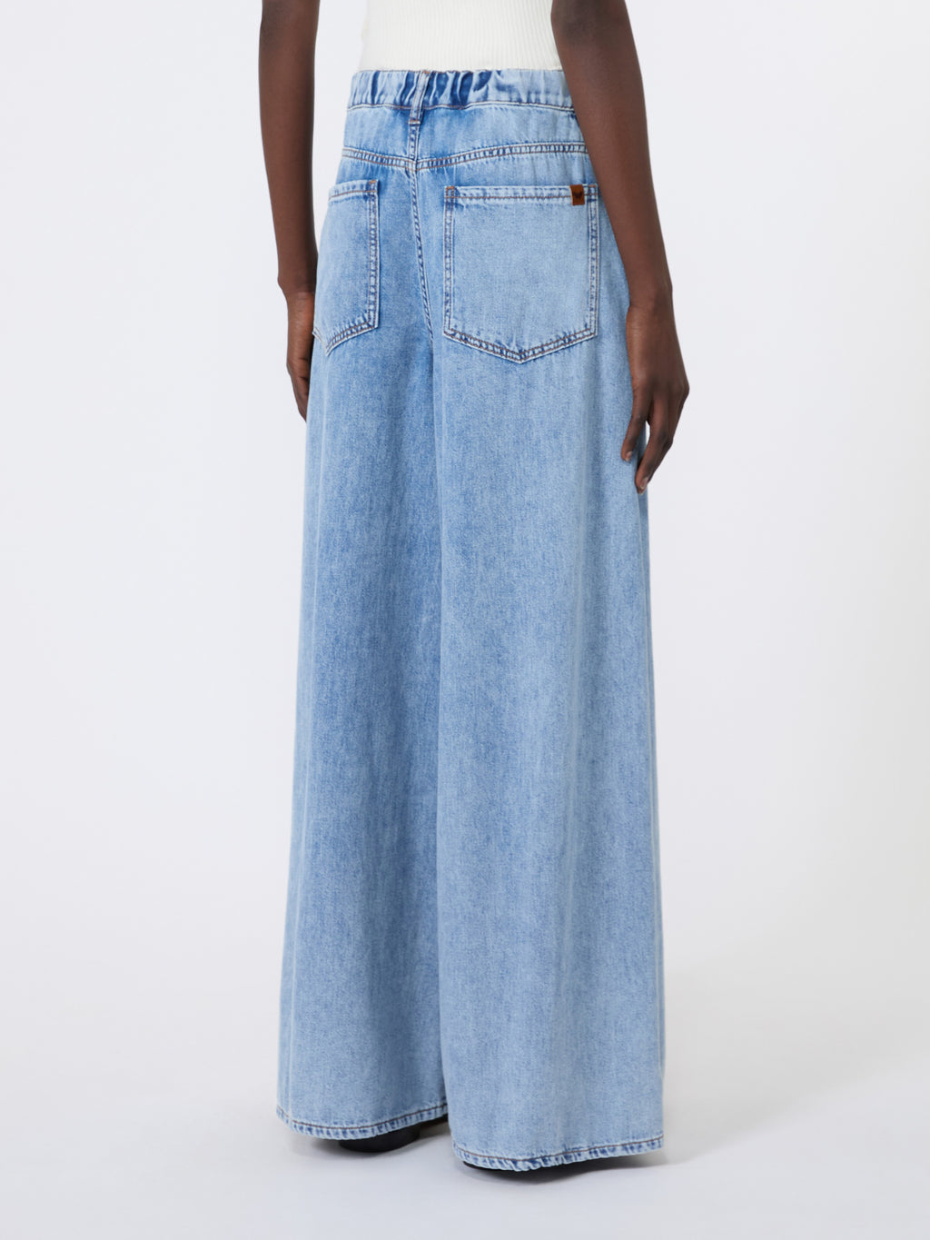 Weekend Max Mara WKDZATTERA - Jeans lungo in denim di cotone