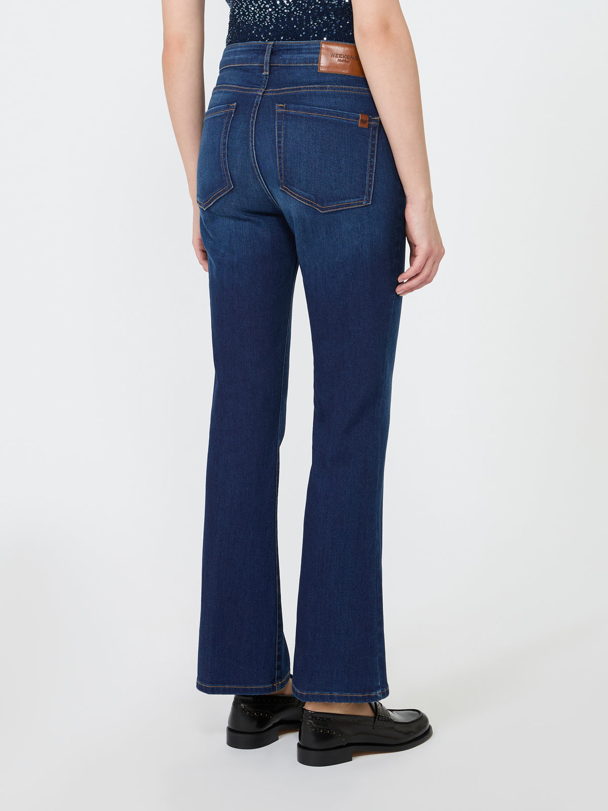 Weekend Max Mara WKDRAPALLO - Jeans slim fit in denim super stretch