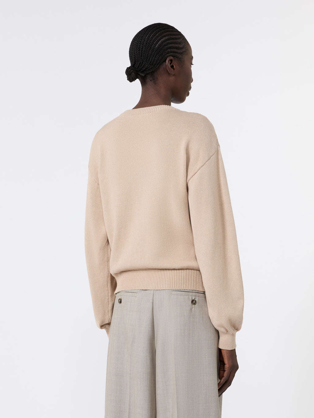 Weekend Max Mara WKDTEIERA - Cardigan in filato di cotone con intarsi