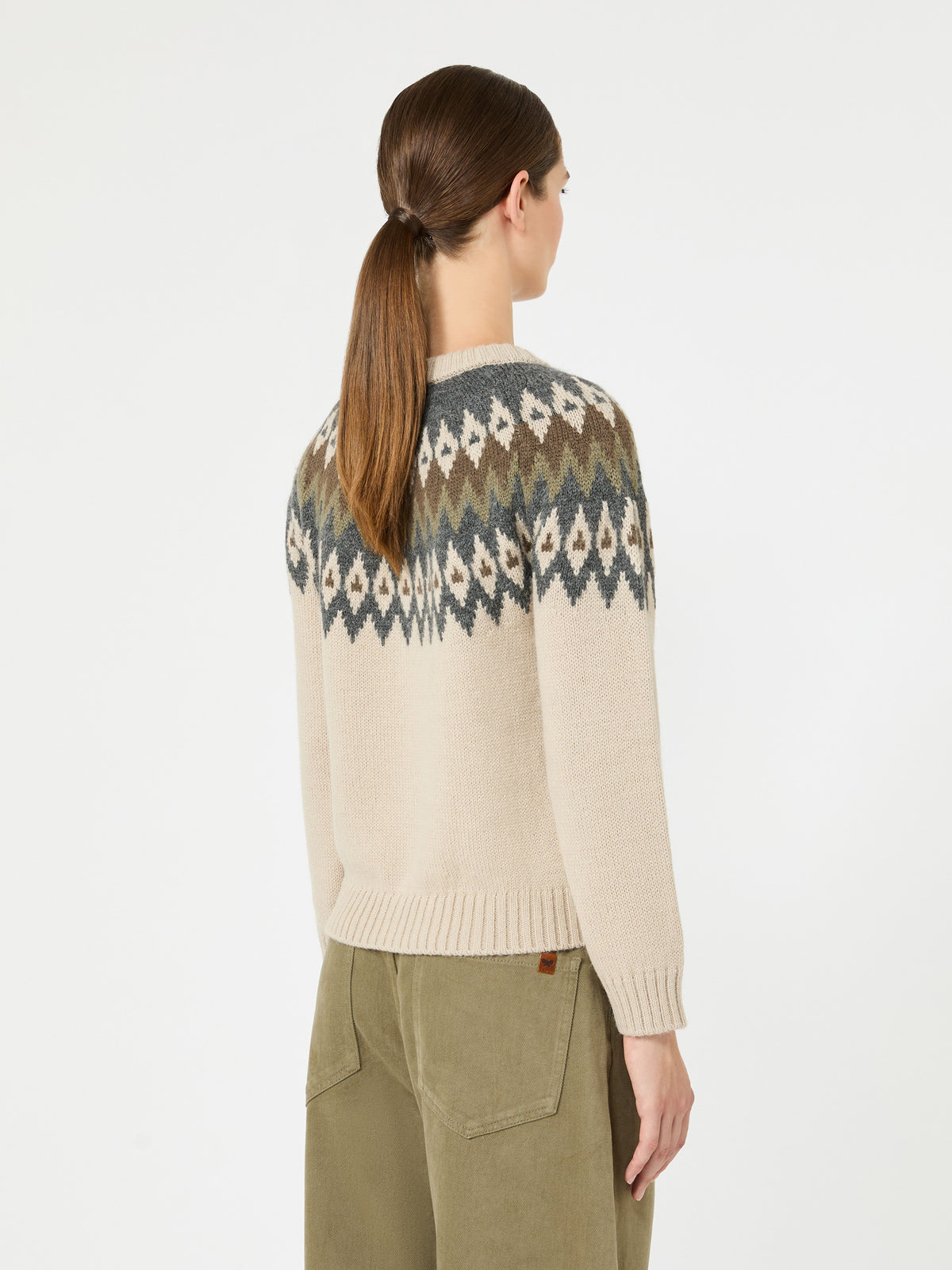 Weekend Max Mara WKDALPACA - Cardigan in mista alpaca e lana